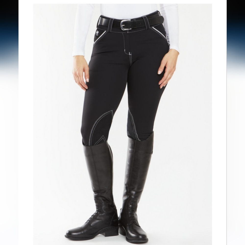 Piper by SmartPak Riding Breeches Black 36L